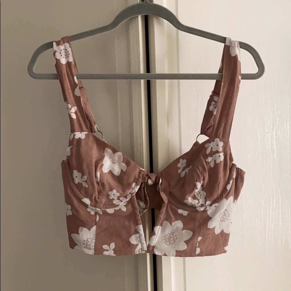For Love and Lemons Crop Top